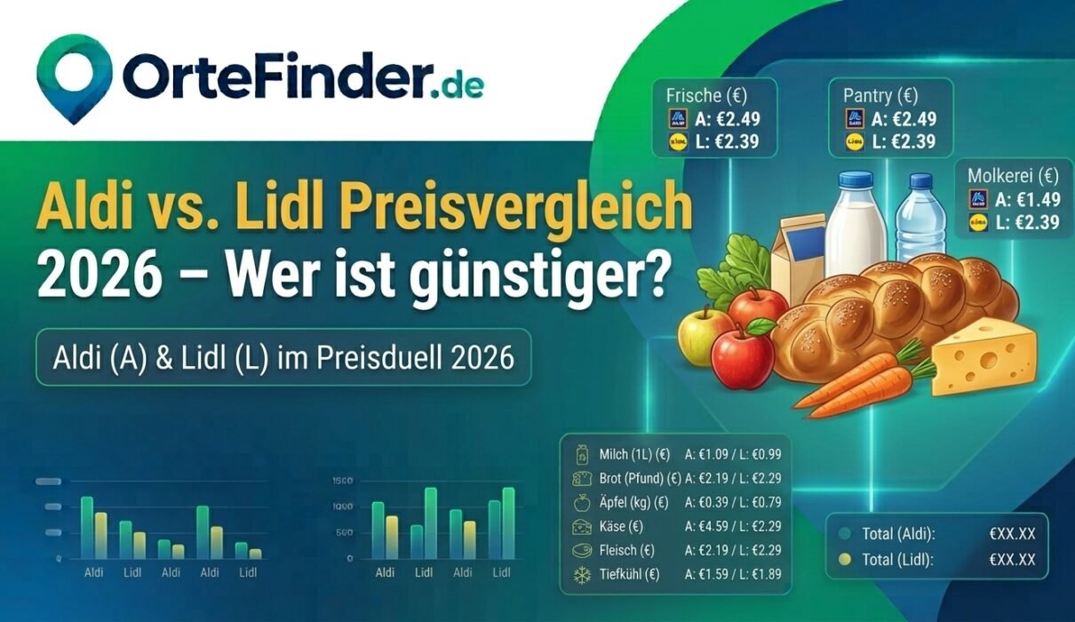 Aldi vs Lidl Preisvergleich 2026