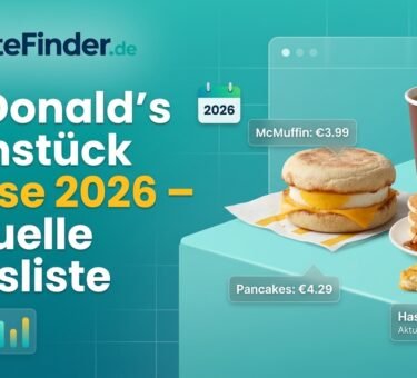 McDonald’s Frühstück Preise 2026 – Aktuelle Preisliste