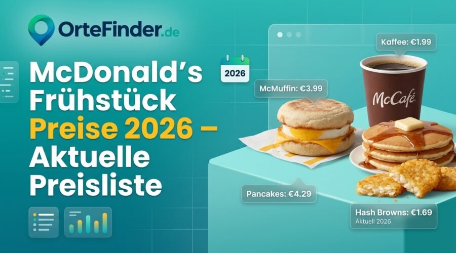 McDonald’s Frühstück Preise 2026 – Aktuelle Preisliste