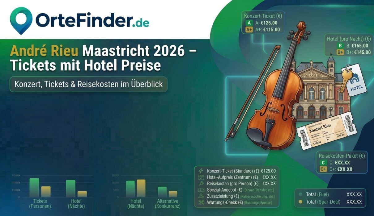 André Rieu Maastricht 2026 Tickets mit Hotel Preise