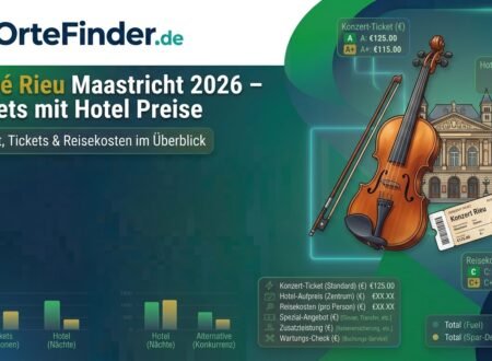 André Rieu Maastricht 2026 Tickets mit Hotel Preise
