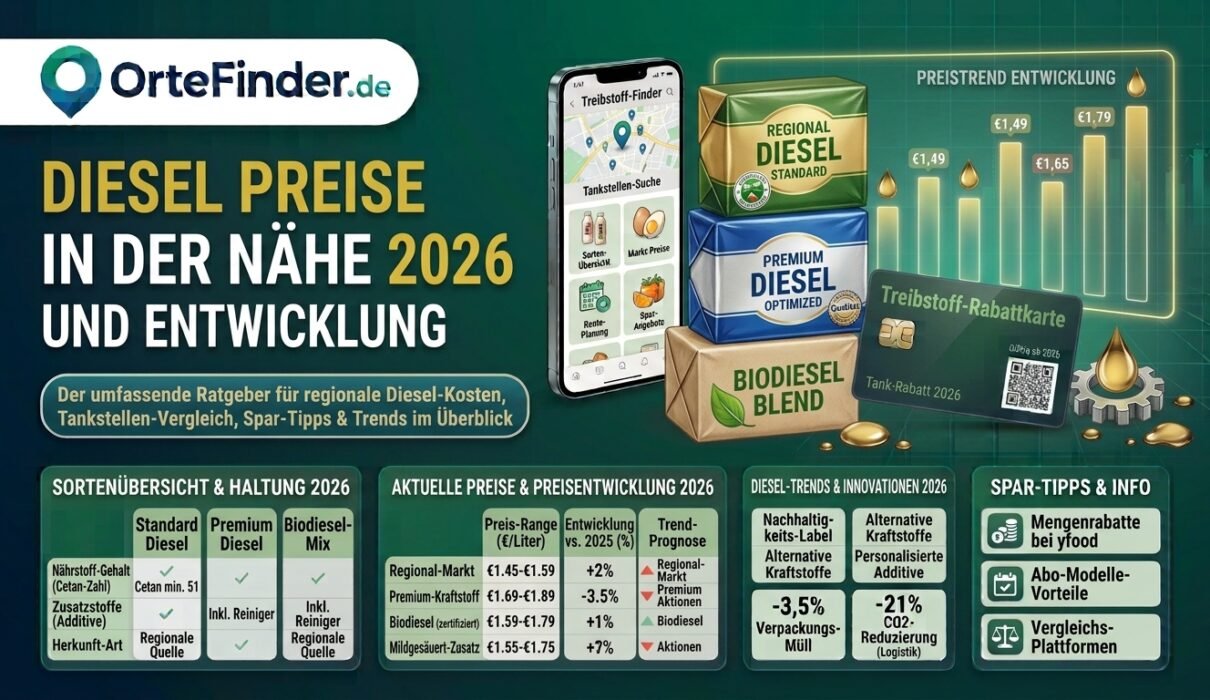 Diesel Preise in der Nähe