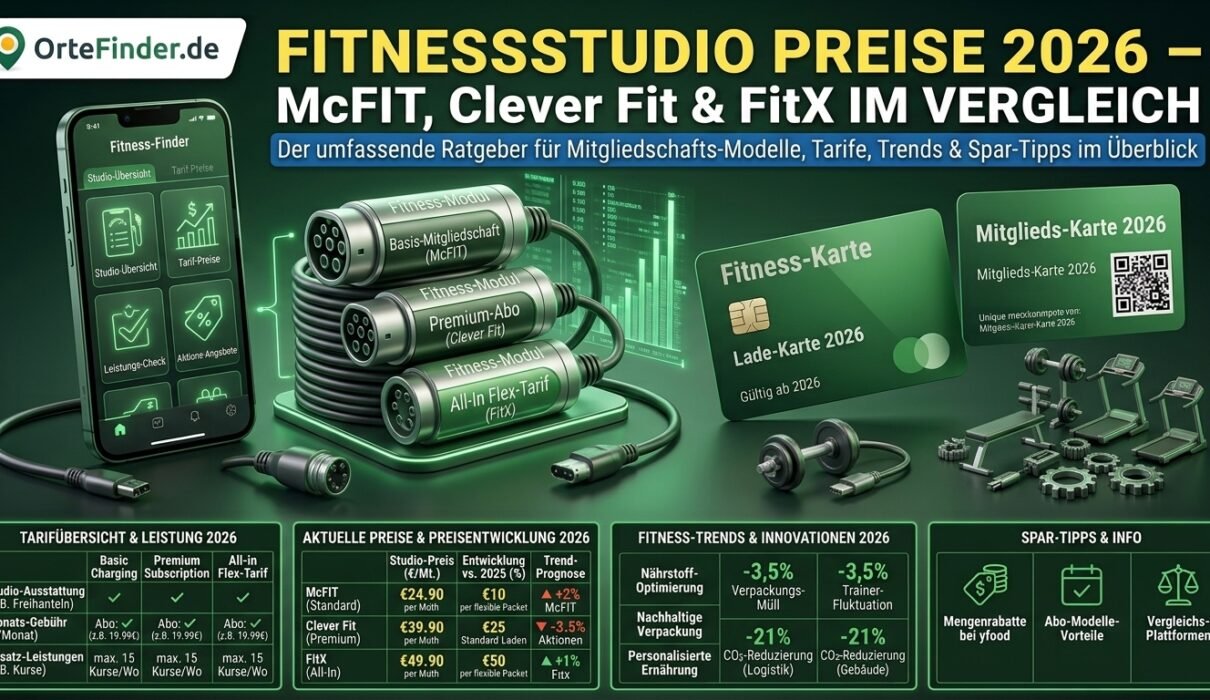 Fitnessstudio Preise 2026