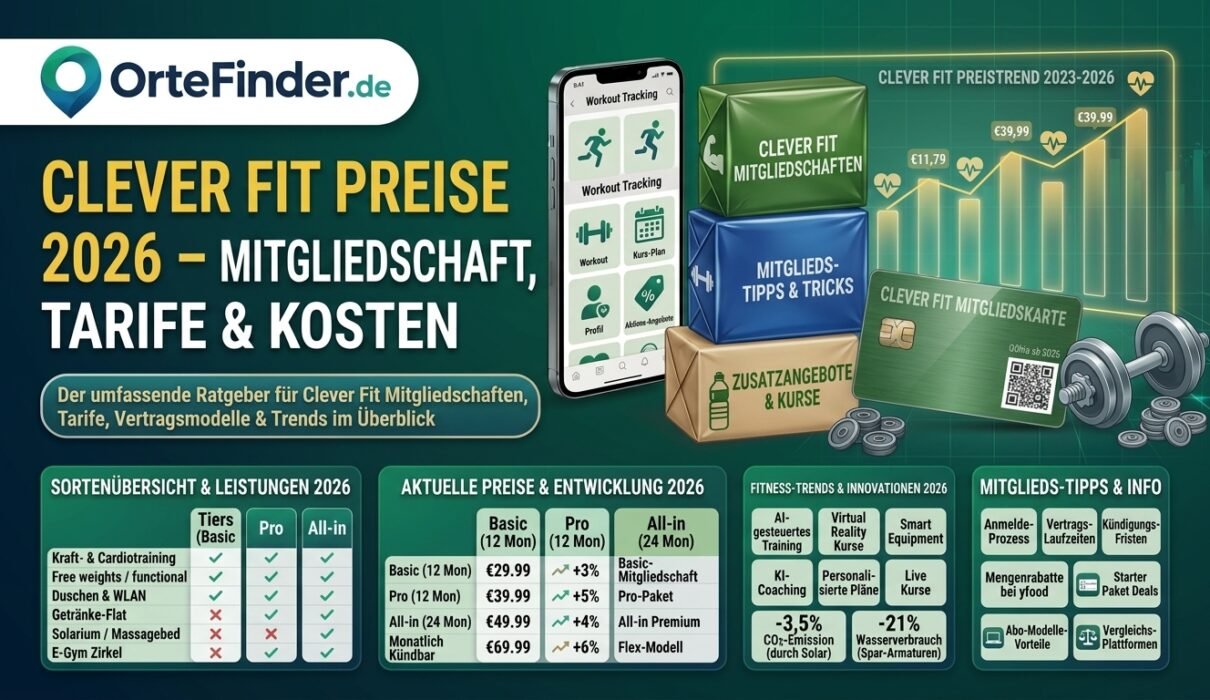 Clever Fit Preise 2026